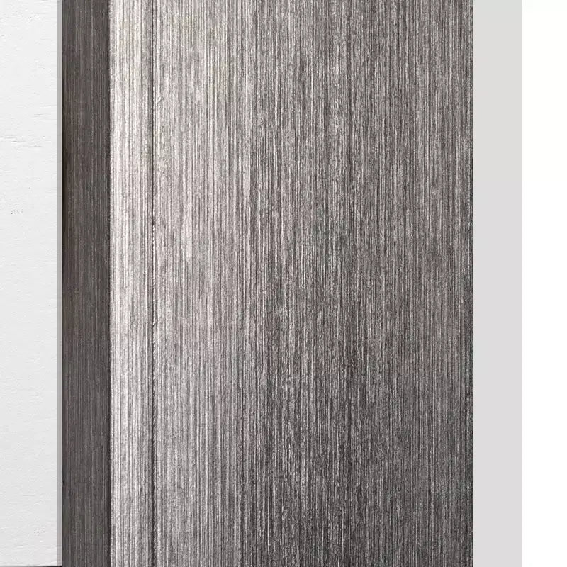 Miroir à cadre à rebord surélevé métallique