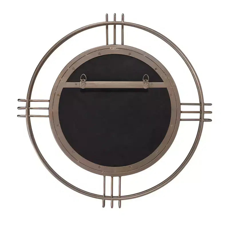 Miroir mural rond Or profond