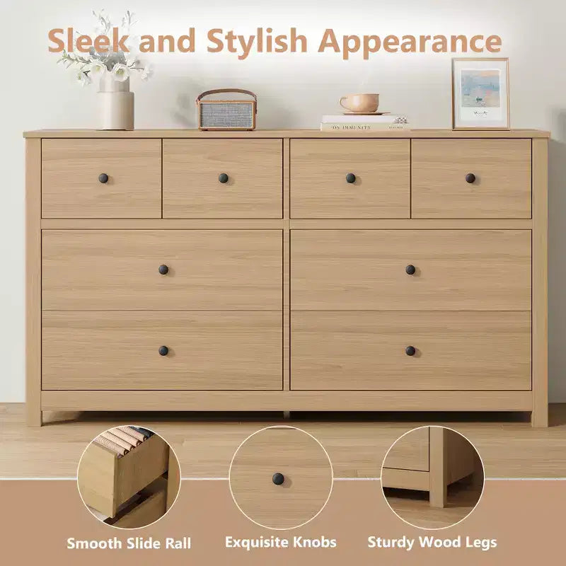 Commode de rangement en bois double Simply Modern