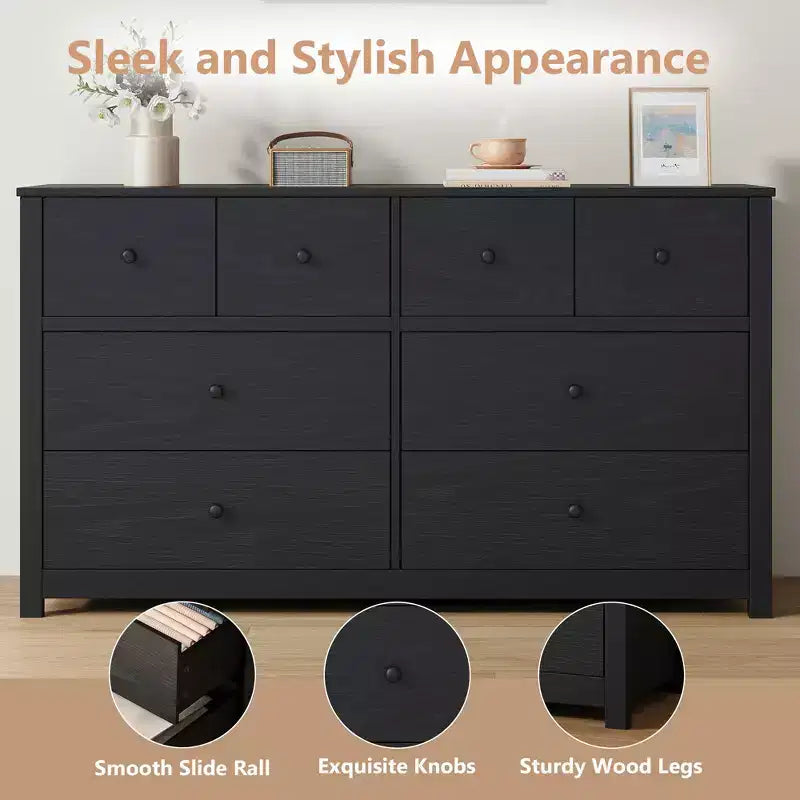 Commode de rangement en bois double Simply Modern