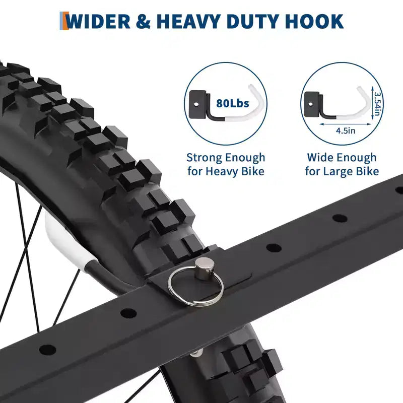 Support de rangement autoportant pour 5 vélos avec une capacité de 136 kg Organisateur robuste pour maintenir les vélos en toute sécurité et stabilité pour les jardins avant et arrière