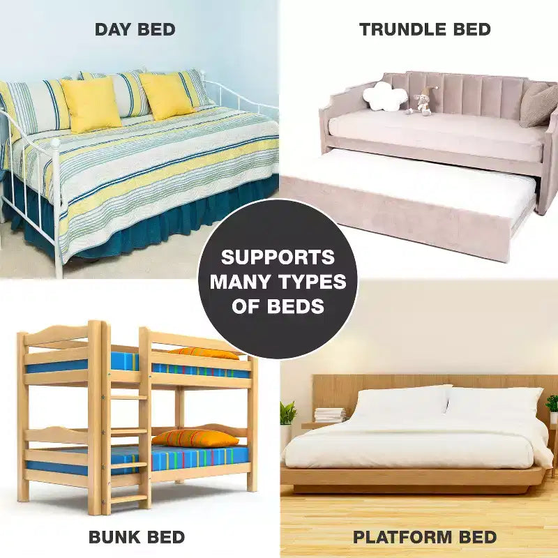 Supports de matelas de lit pliant