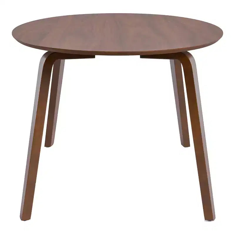 Table à manger ovale en noyer, style Mid-Century Modern