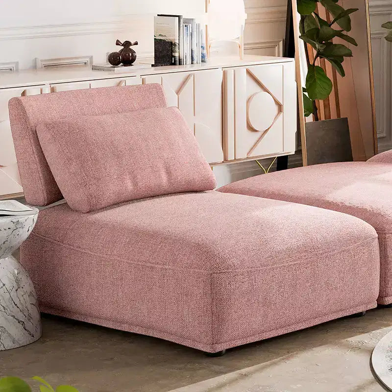 Fauteuil modulaire sans accoudoirs moderne