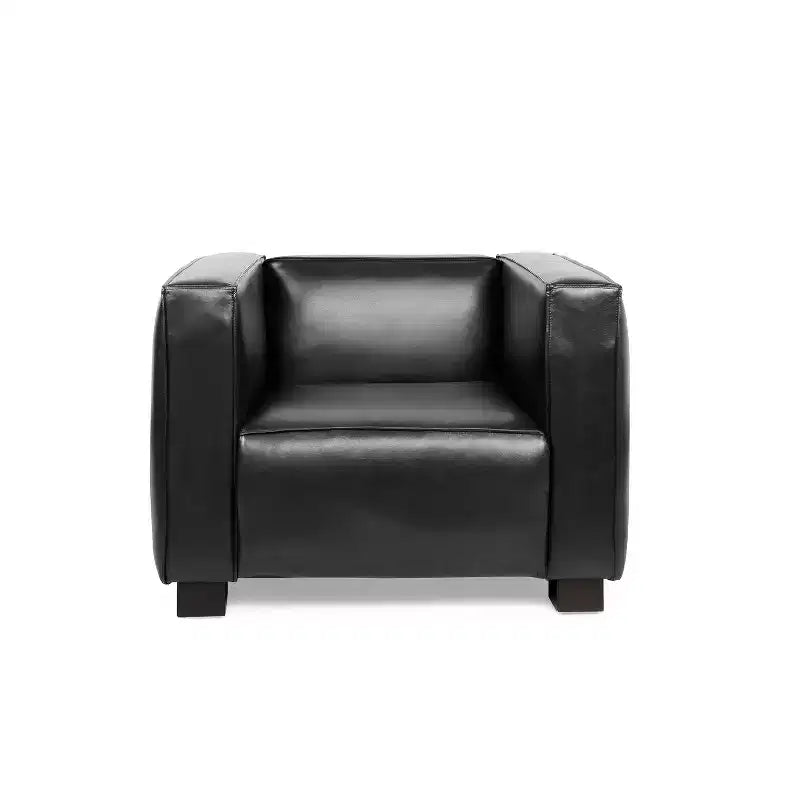 Fauteuil club en similicuir