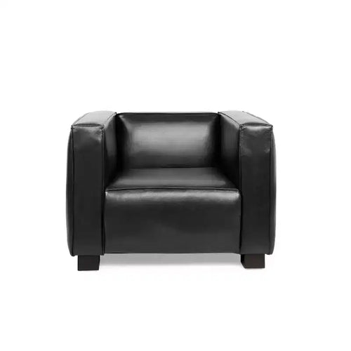Fauteuil club en similicuir