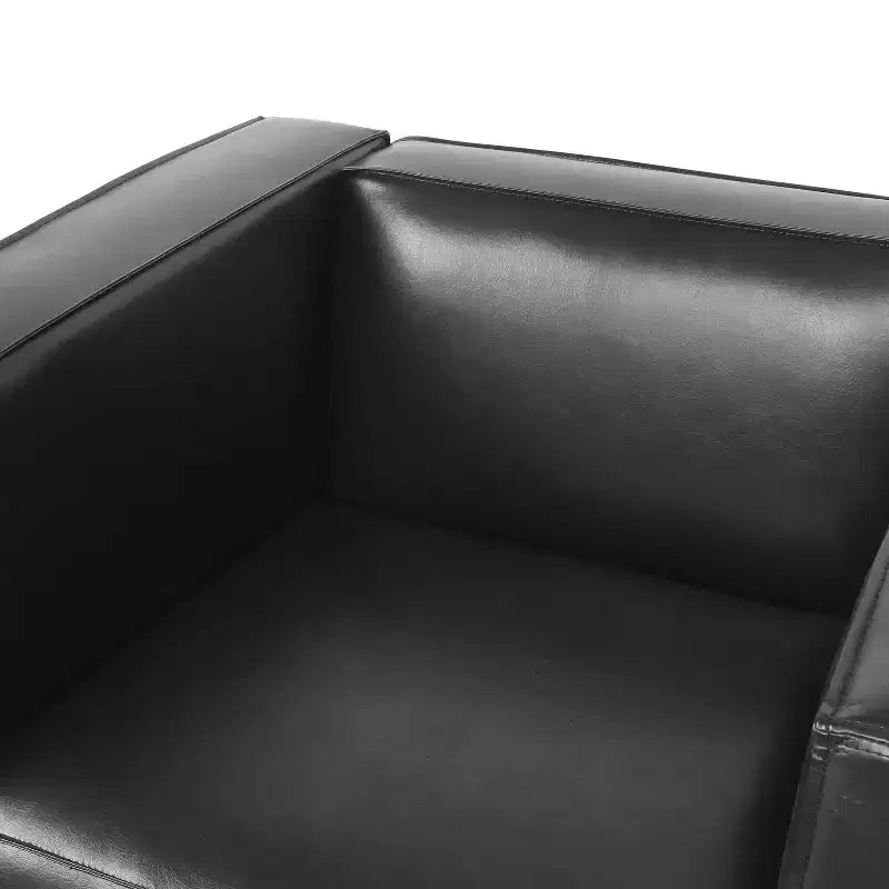 Fauteuil club en similicuir