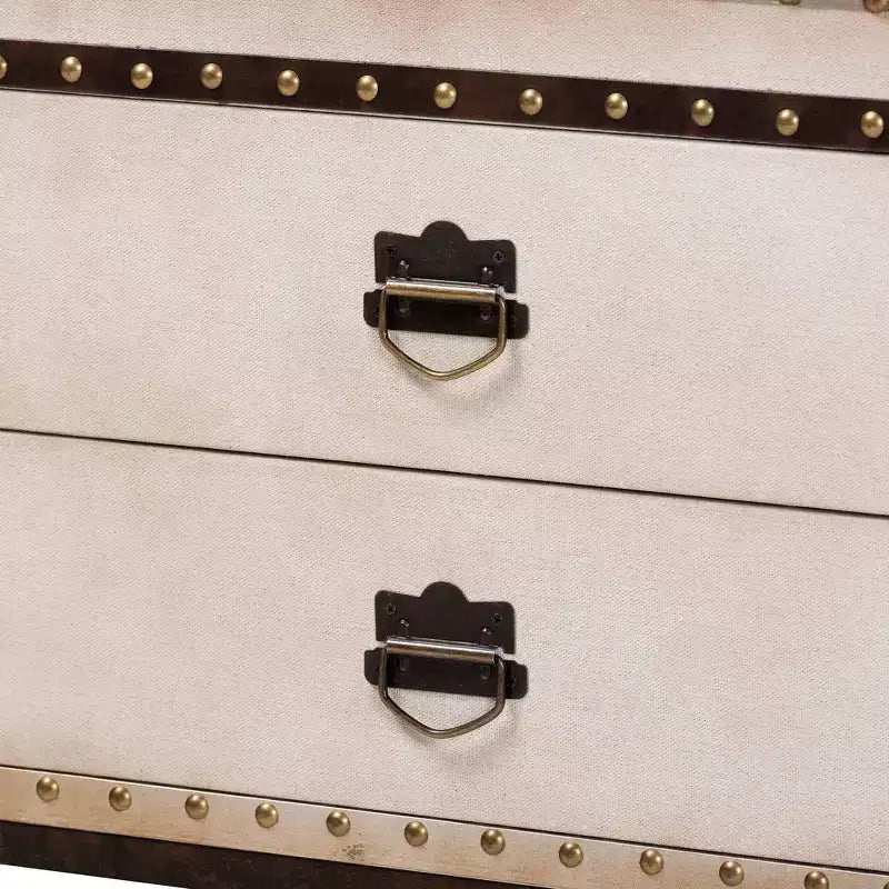 Banc de rangement Canvas à 4 tiroirs