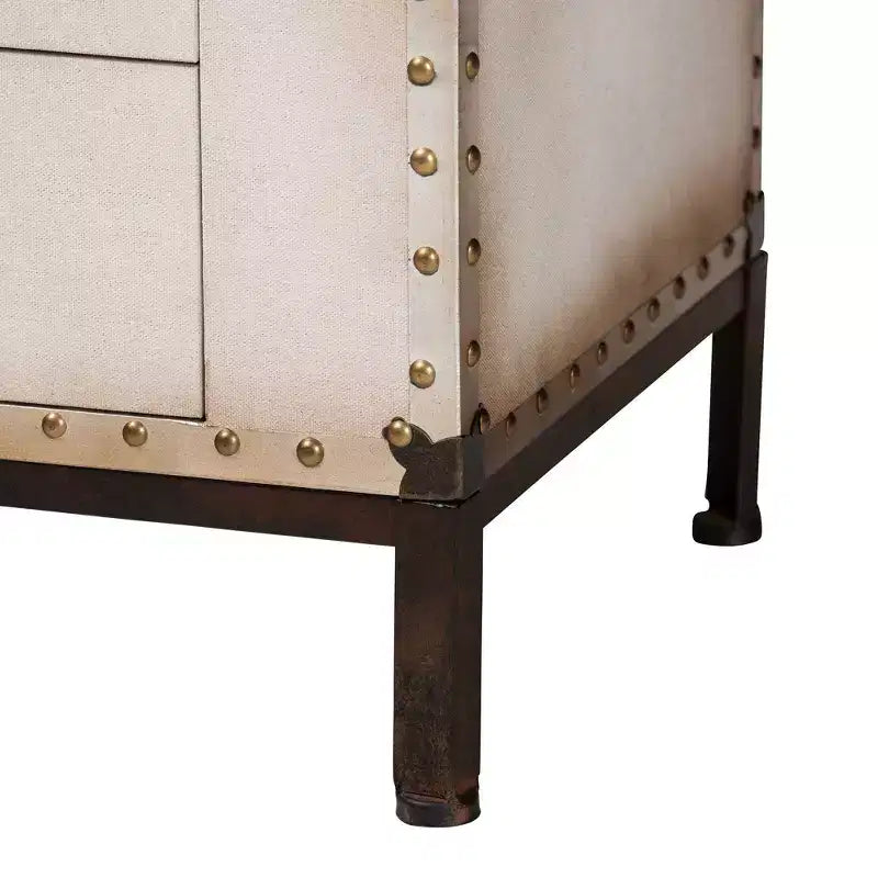 Banc de rangement Canvas à 4 tiroirs