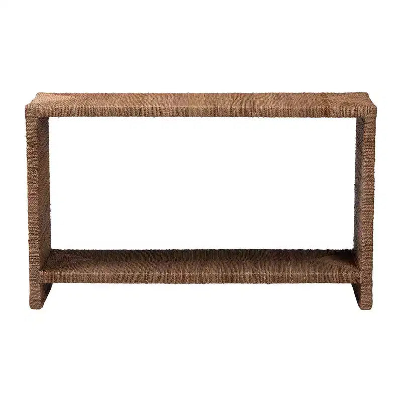 Table d'appoint tressée