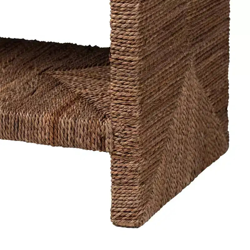 Table d'appoint tressée