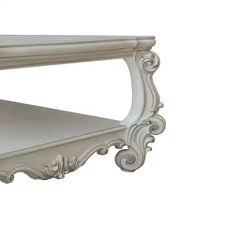 Table basse blanche