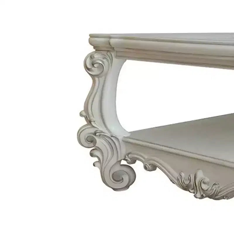 Table basse blanche