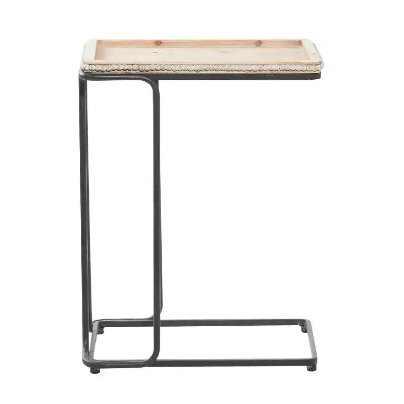 Table d'appoint en céramique industrielle