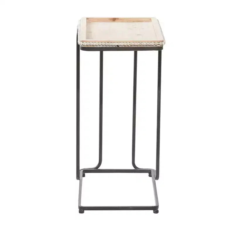 Table d'appoint en céramique industrielle