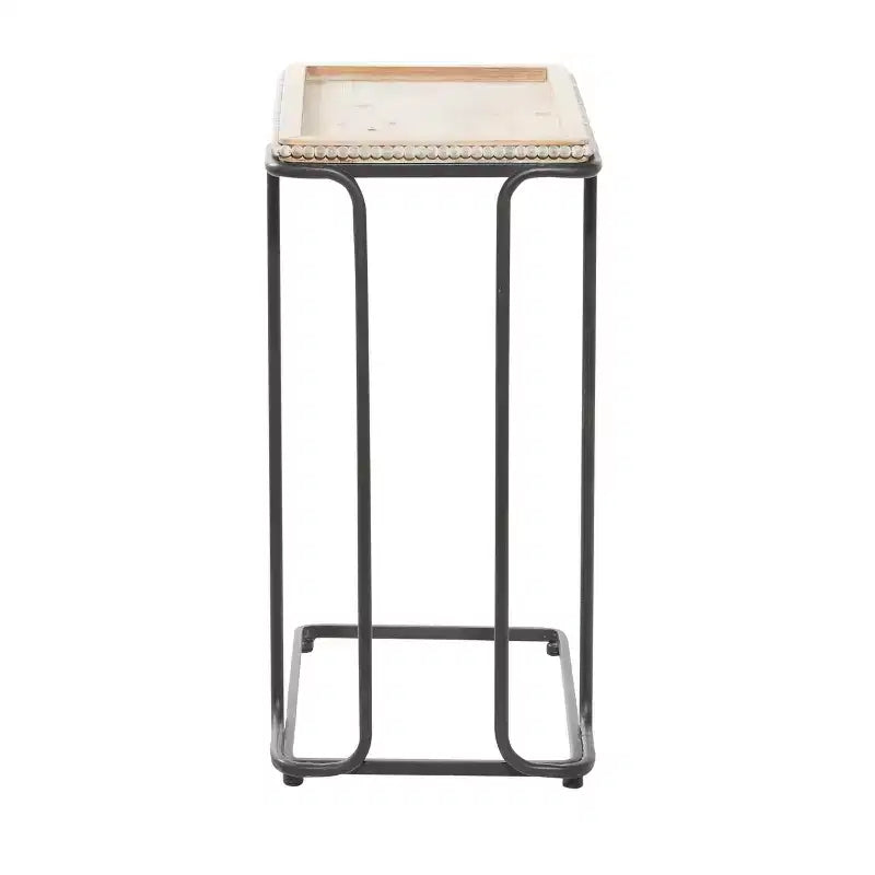 Table d'appoint en céramique industrielle
