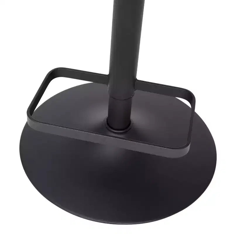 Tabouret de bar réglable en hauteur, en vinyle contemporain