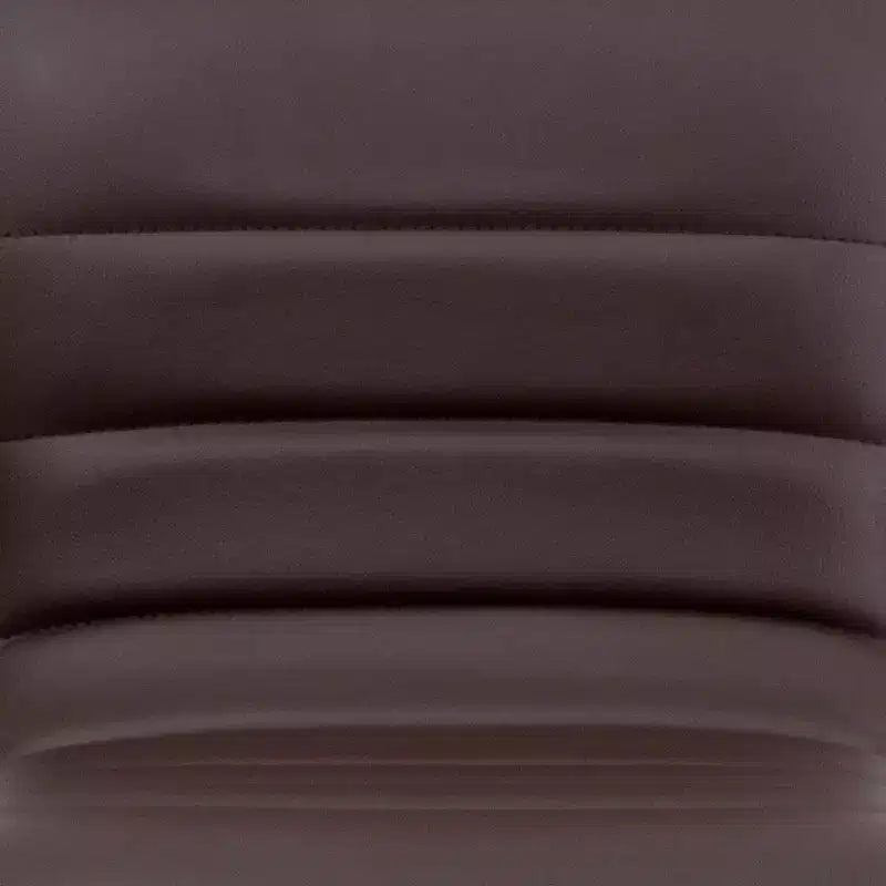 Tabouret de bar moderne en velours capitonné, réglable en hauteur, avec dossier mi-haut et repose-pieds.