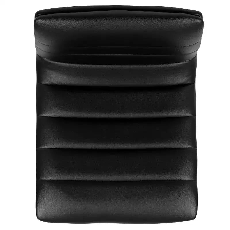 Tabouret de bar moderne en velours capitonné, réglable en hauteur, avec dossier mi-haut et repose-pieds.