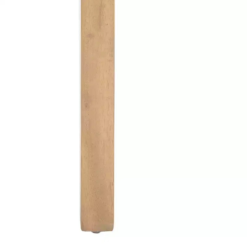 Tabouret de bar en bois et rotin