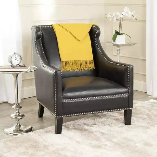 Fauteuil Club Ancien Noir