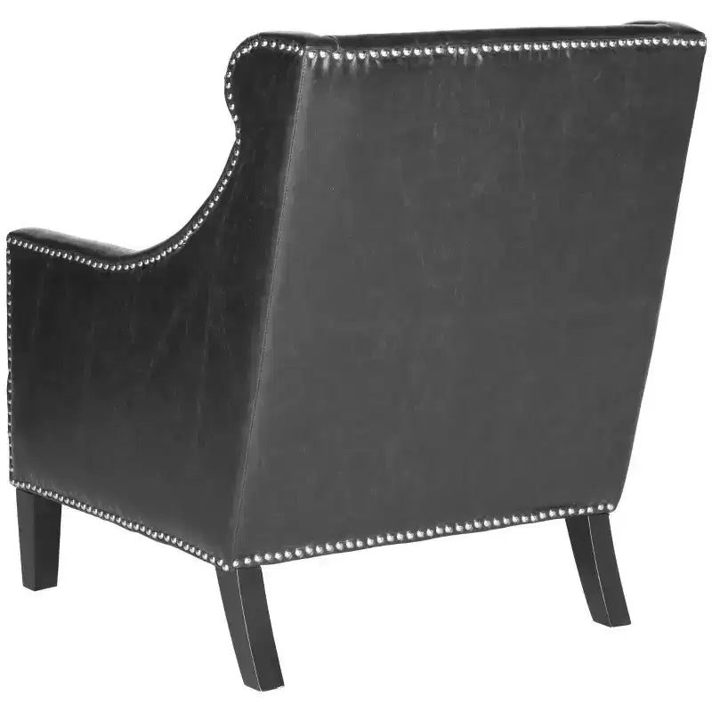 Fauteuil Club Ancien Noir