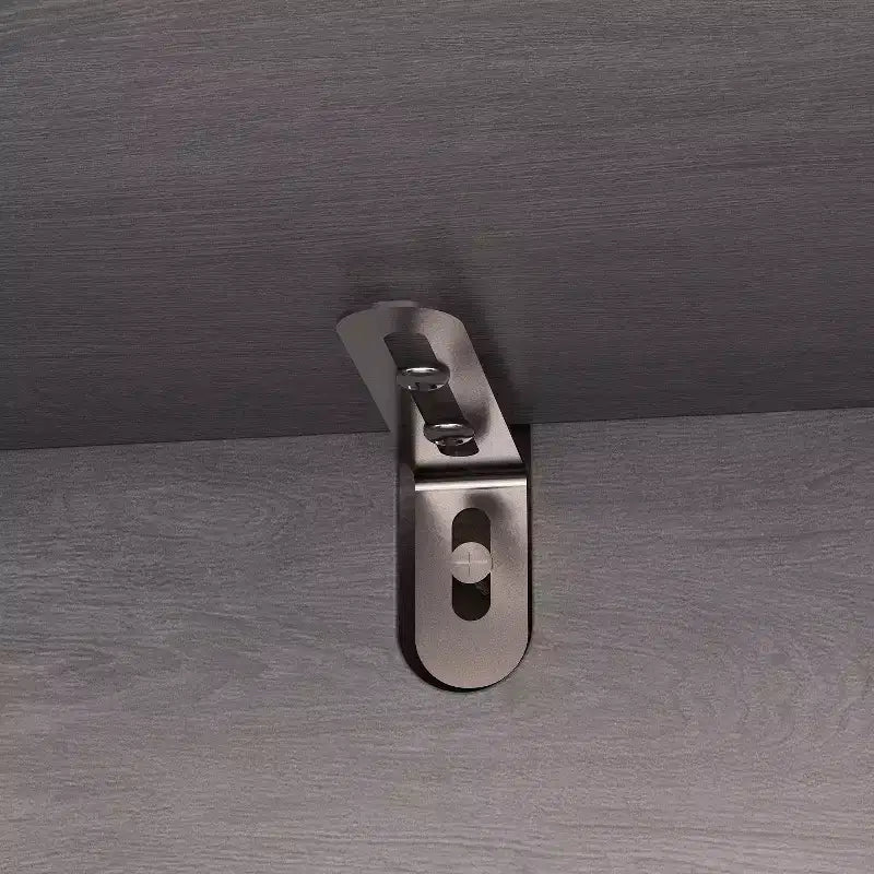 Meuble à chaussures d'entrée gris