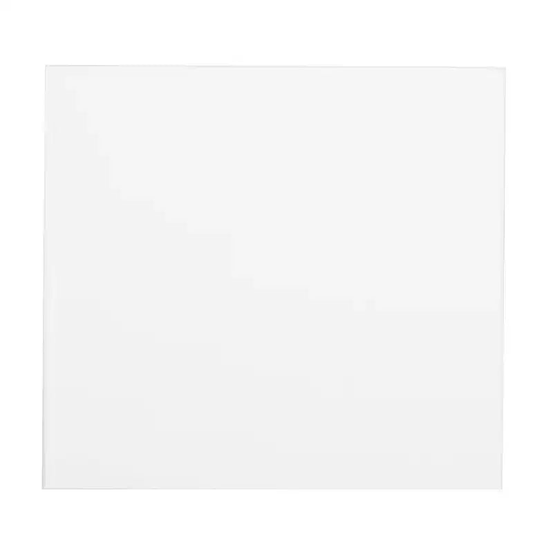 Lit plateforme simple et table de chevet