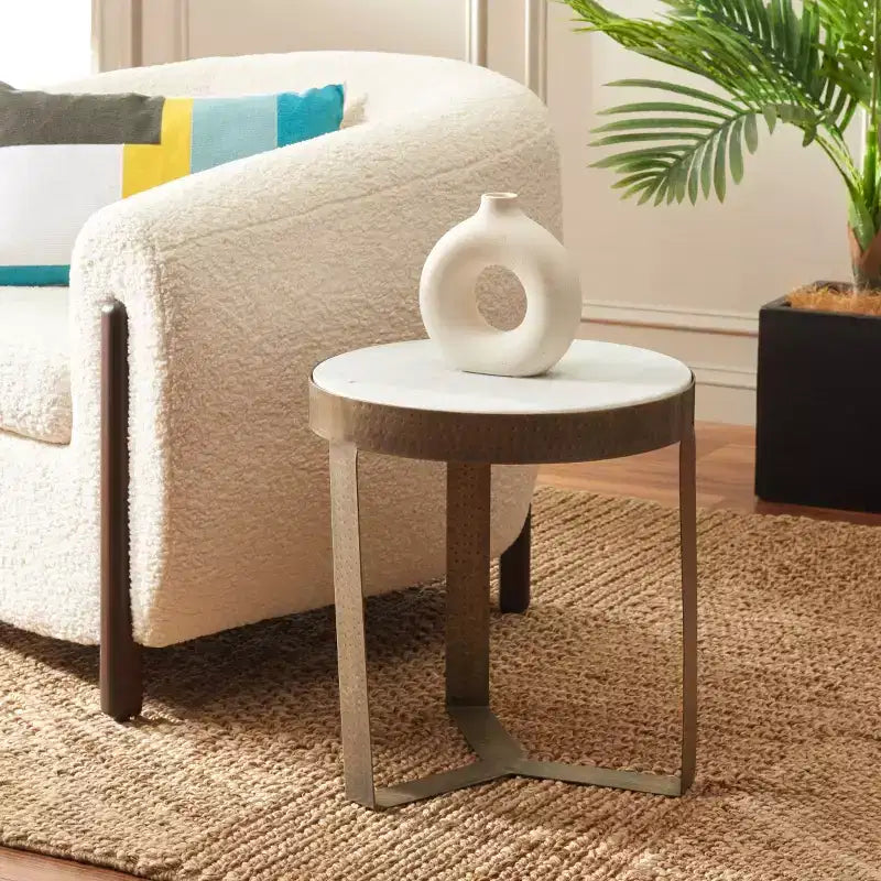 Table d'appoint ronde