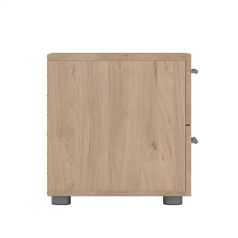 Table de chevet à 2 tiroirs