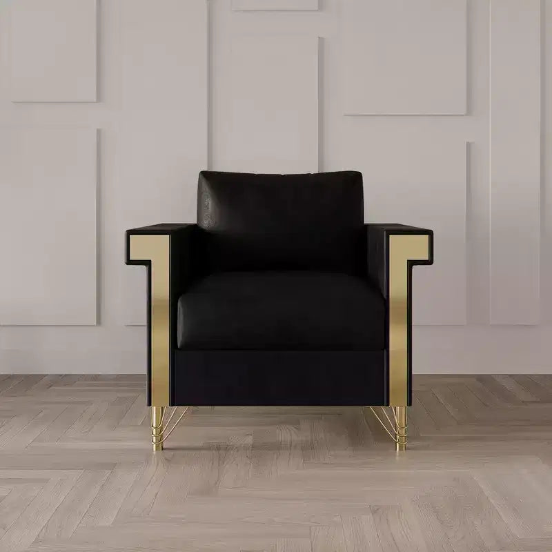Fauteuil en velours