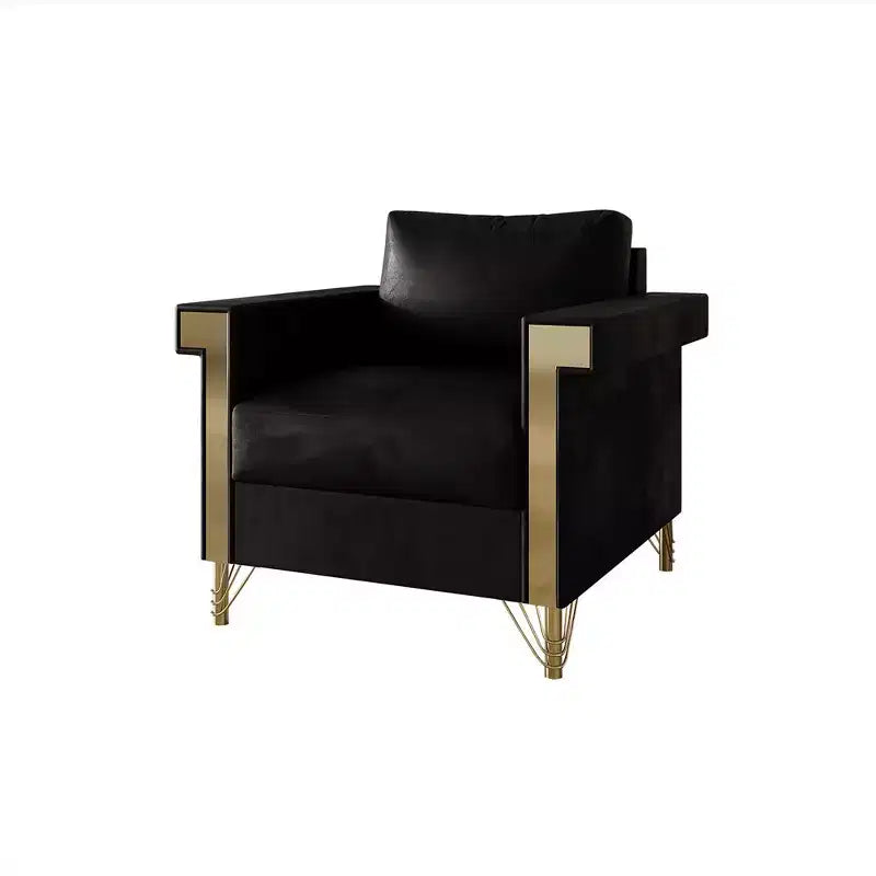 Fauteuil en velours