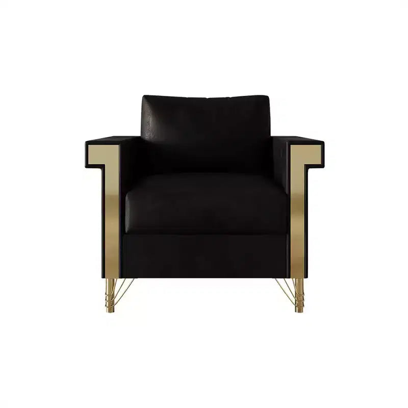 Fauteuil en velours