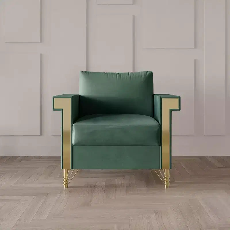 Fauteuil en velours