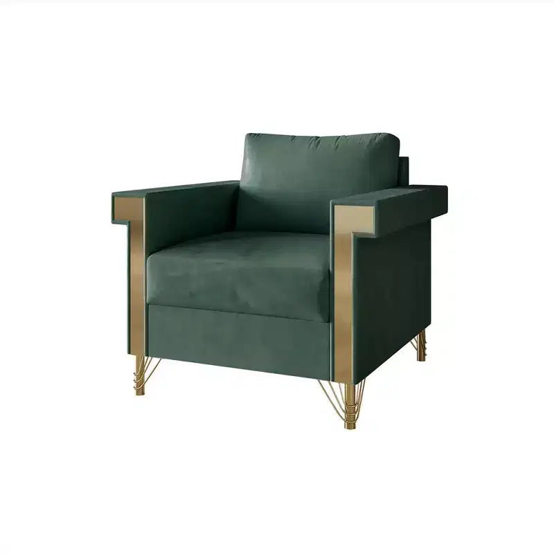 Fauteuil en velours