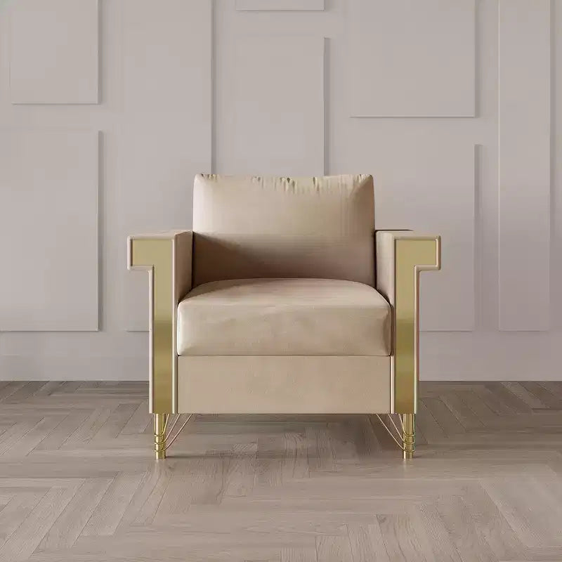 Fauteuil en velours
