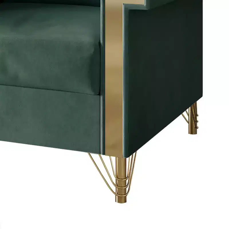 Fauteuil en velours