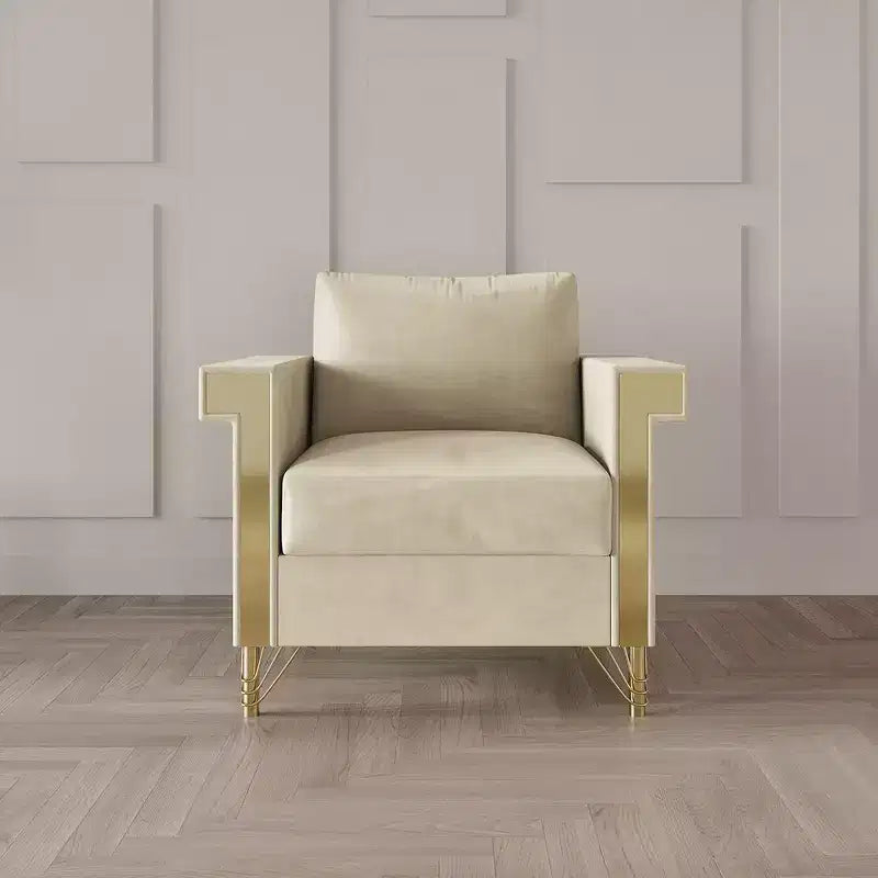 Fauteuil en velours