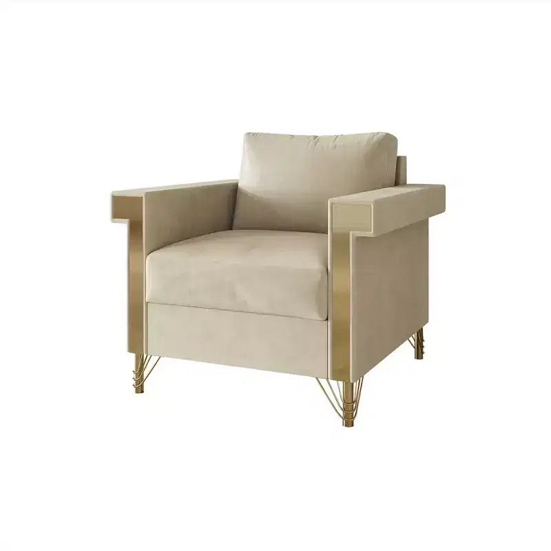Fauteuil en velours