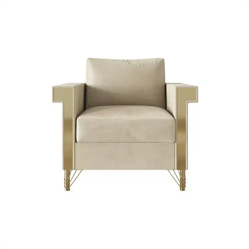 Fauteuil en velours