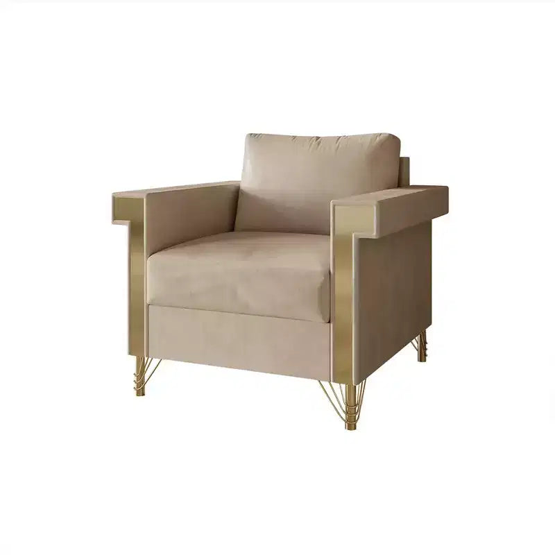 Fauteuil en velours