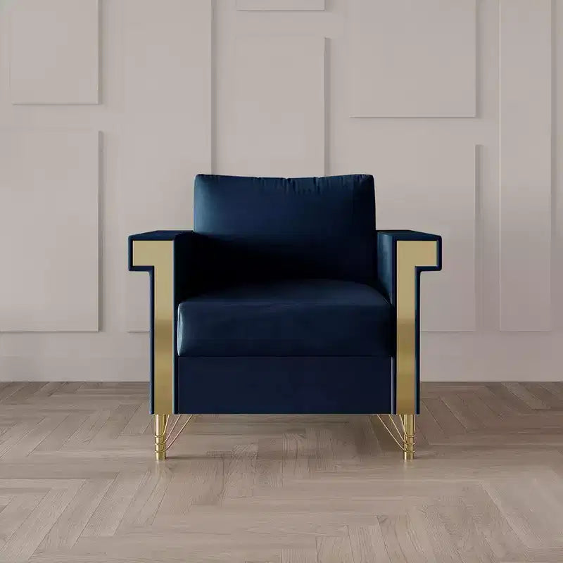 Fauteuil en velours