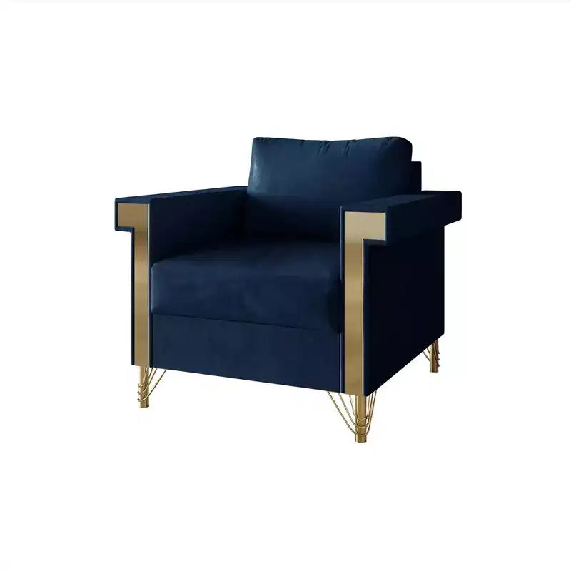 Fauteuil en velours