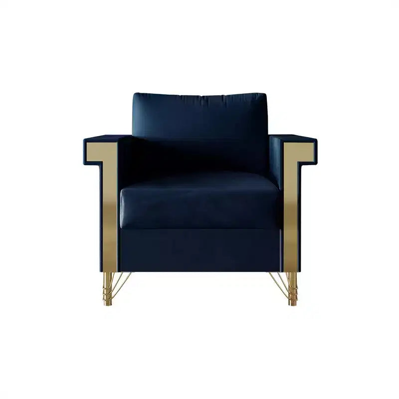 Fauteuil en velours