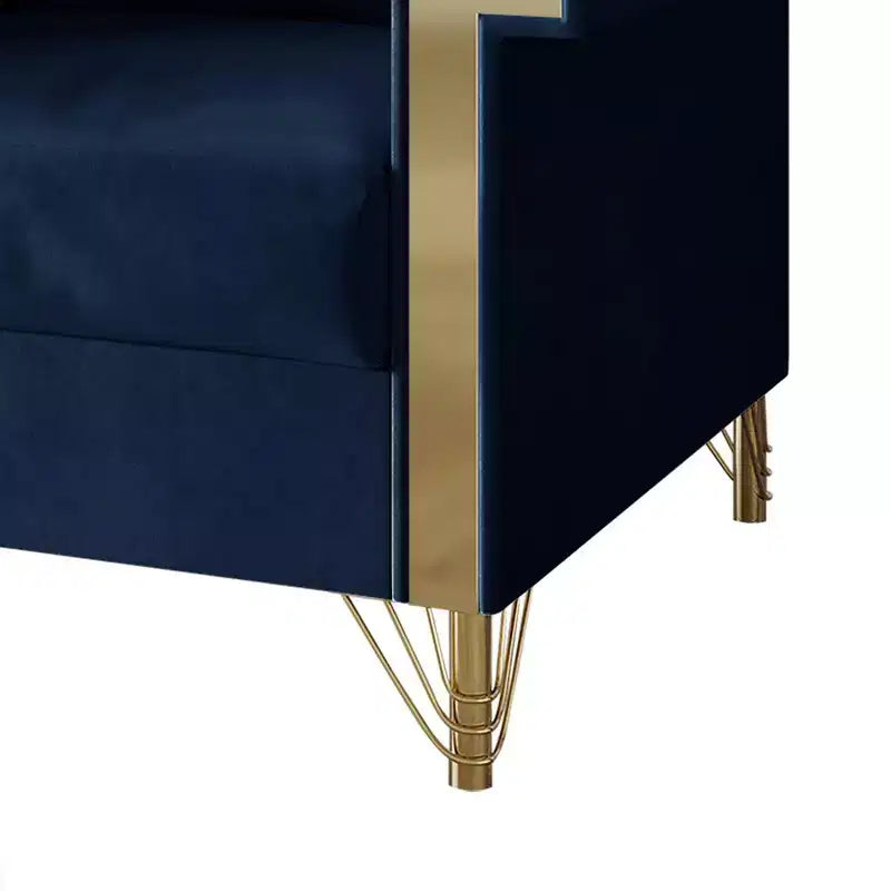 Fauteuil en velours