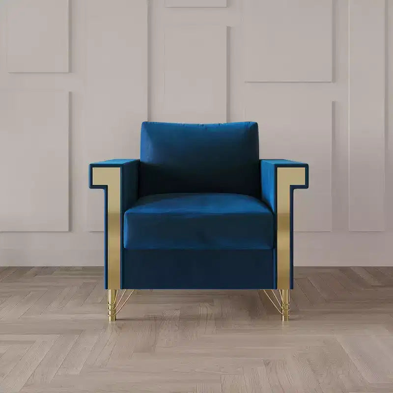 Fauteuil en velours