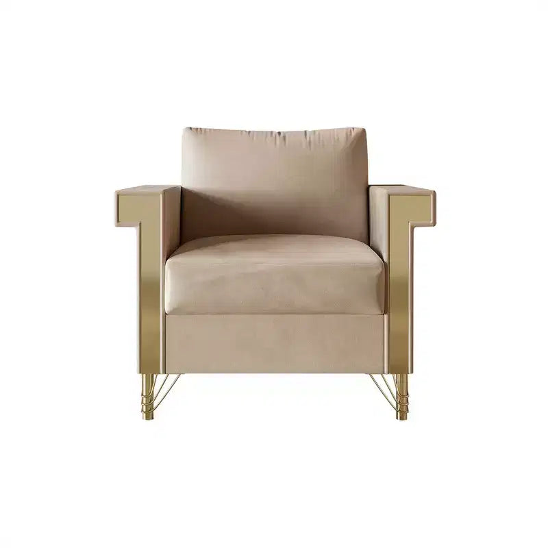 Fauteuil en velours