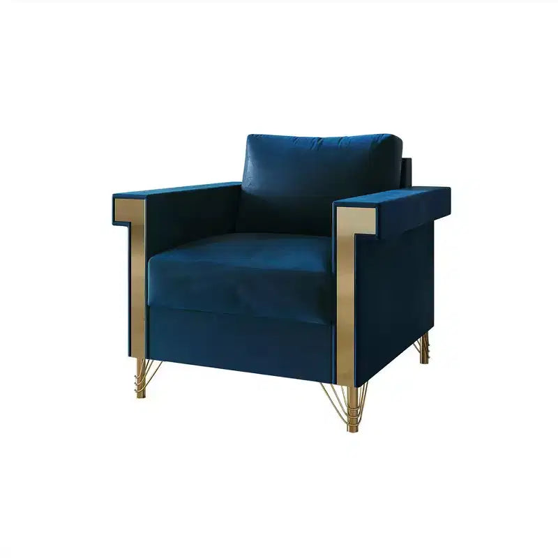 Fauteuil en velours