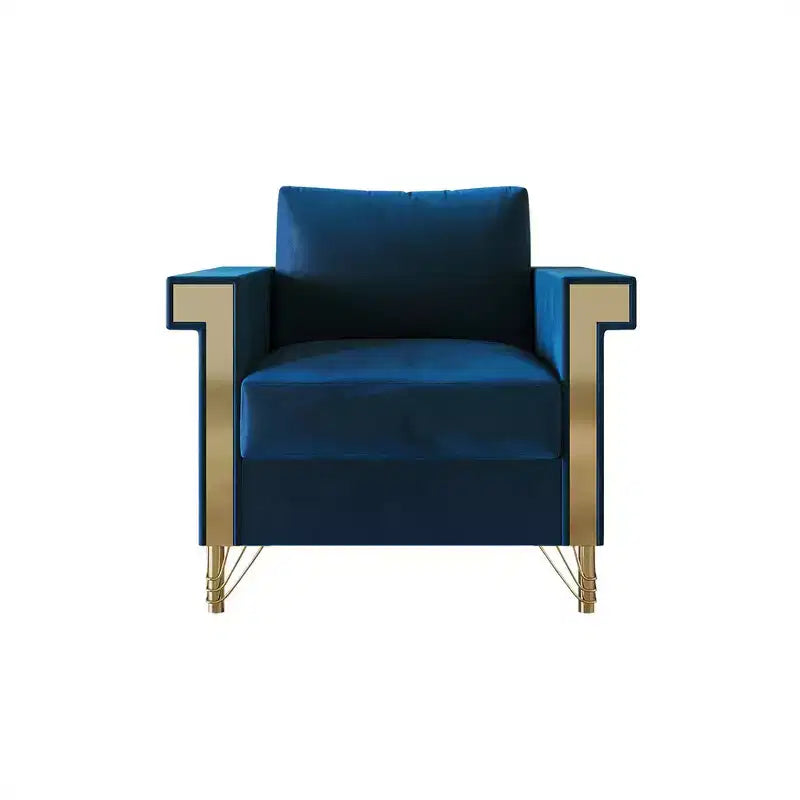 Fauteuil en velours