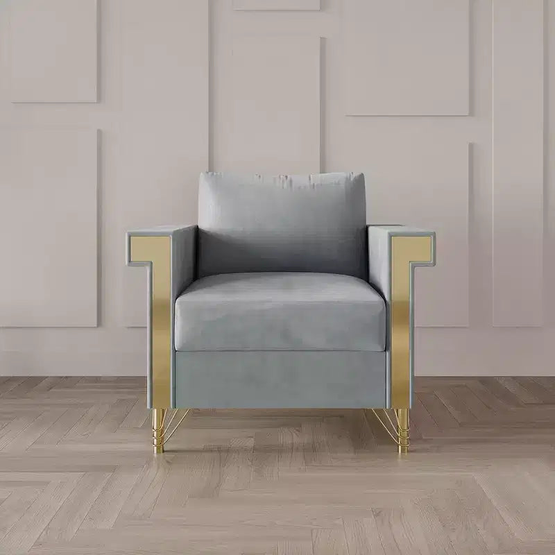 Fauteuil en velours